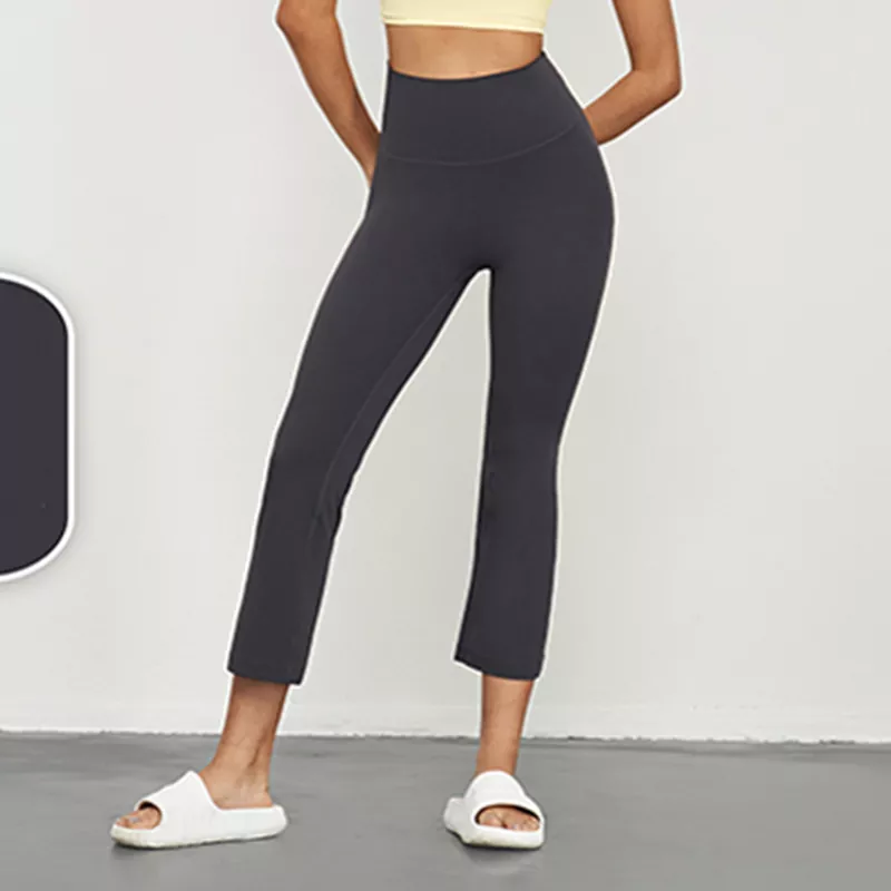 High-Waist Shaping Slim-Fit Yoga Pants