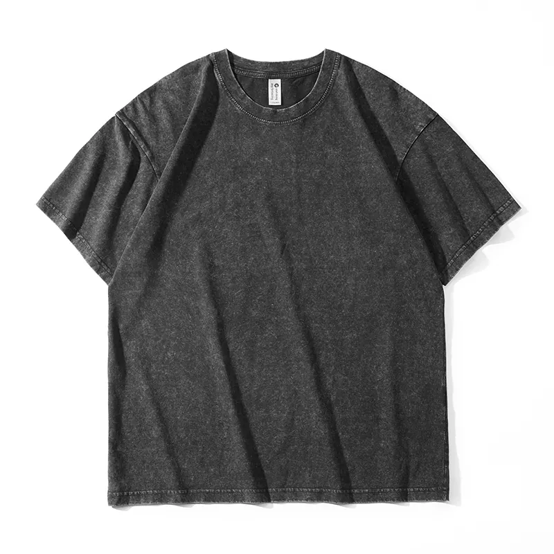 ウォッシュ加工 ダメージ加工 ルーズ 半袖 メンズ T シャツ